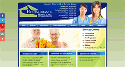 Desktop Screenshot of helpinghandshomecare.com